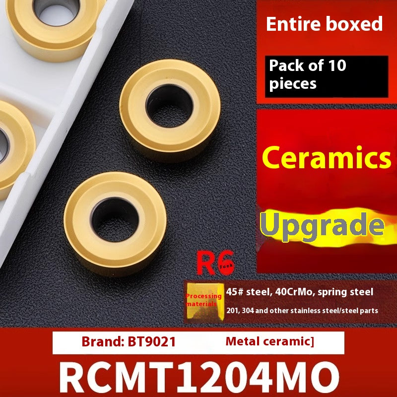 2042-CNC milling inserts, RPMW carbide R5 machining center, R4 milling machine, R6 milling inserts, RPMT round cutter cutters Shandong Denso Pricision Tools Co.,Ltd.